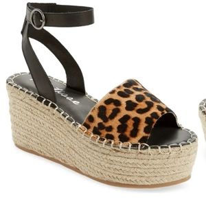 Trapeze Ankle Strap Platform Sandal size 10MATISSE